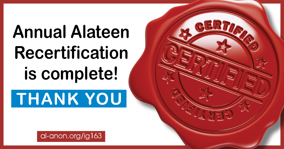 Annual-Area-Alateen-Recertification-Thank-You-JUL2026 why sharings from members are edited